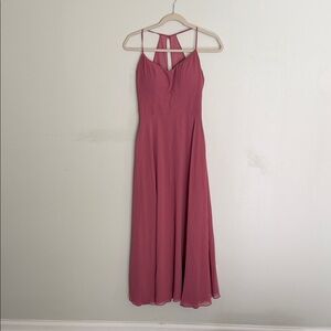 Moriah Madeline Gardner Mauve Maxi Dress